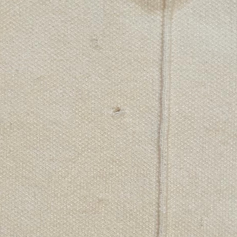 By Design Cream Mock Neck Knit Sweater | Size S | Small Flaw - Picture 4 of 9